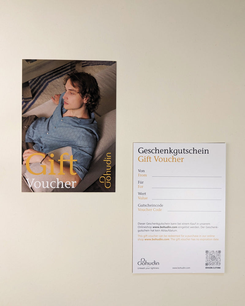 Bohudin Geschenkgutschein
