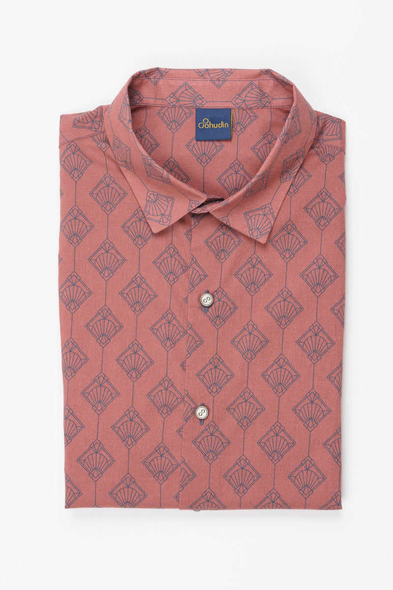 Shirt Cambric - Nemo Orient Red