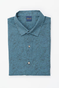 Hemd Cambric - Flurin Capriblau