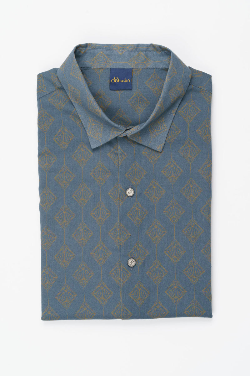 Shirt Voile - Nemo Brilliant Blue