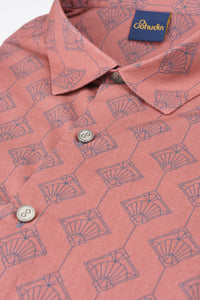 Shirt Cambric - Nemo Orient Red