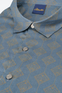 Shirt Voile - Nemo Brilliant Blue
