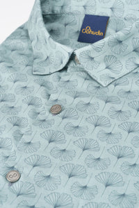Shirt Voile - Midori Pastel Turquoise