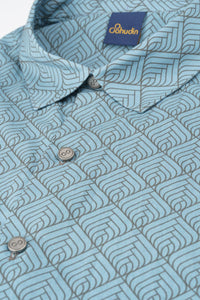 Shirt Cambric - Aladdin Pastel Blue