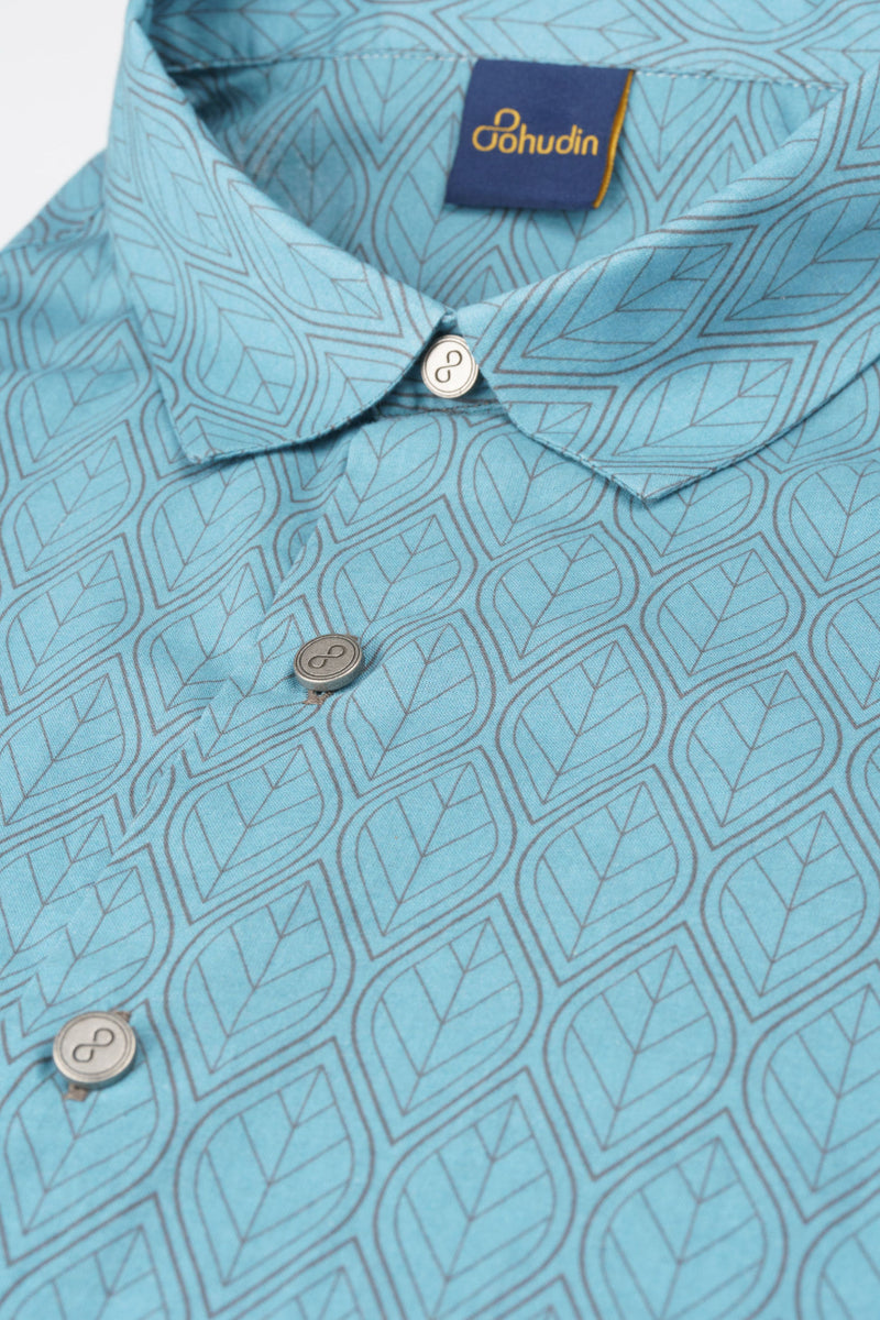 Shirt Voile - Legolas Light Blue