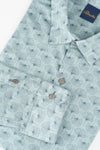 Shirt Voile - Midori Pastel Turquoise