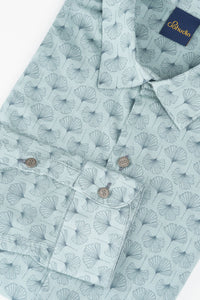 Shirt Voile - Midori Pastel Turquoise