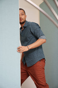 Shirt Cambric - Aladdin Capri Blue