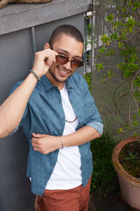 Shirt Cambric - Legolas Capri Blue