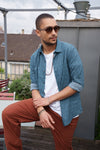Shirt Cambric - Legolas Capri Blue
