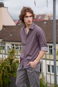 Hemd Cambric - Nemo Perlviolett