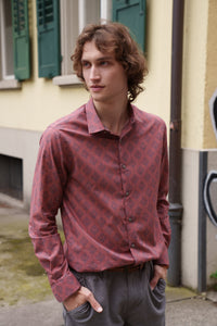 Shirt Cambric - Nemo Orient Red