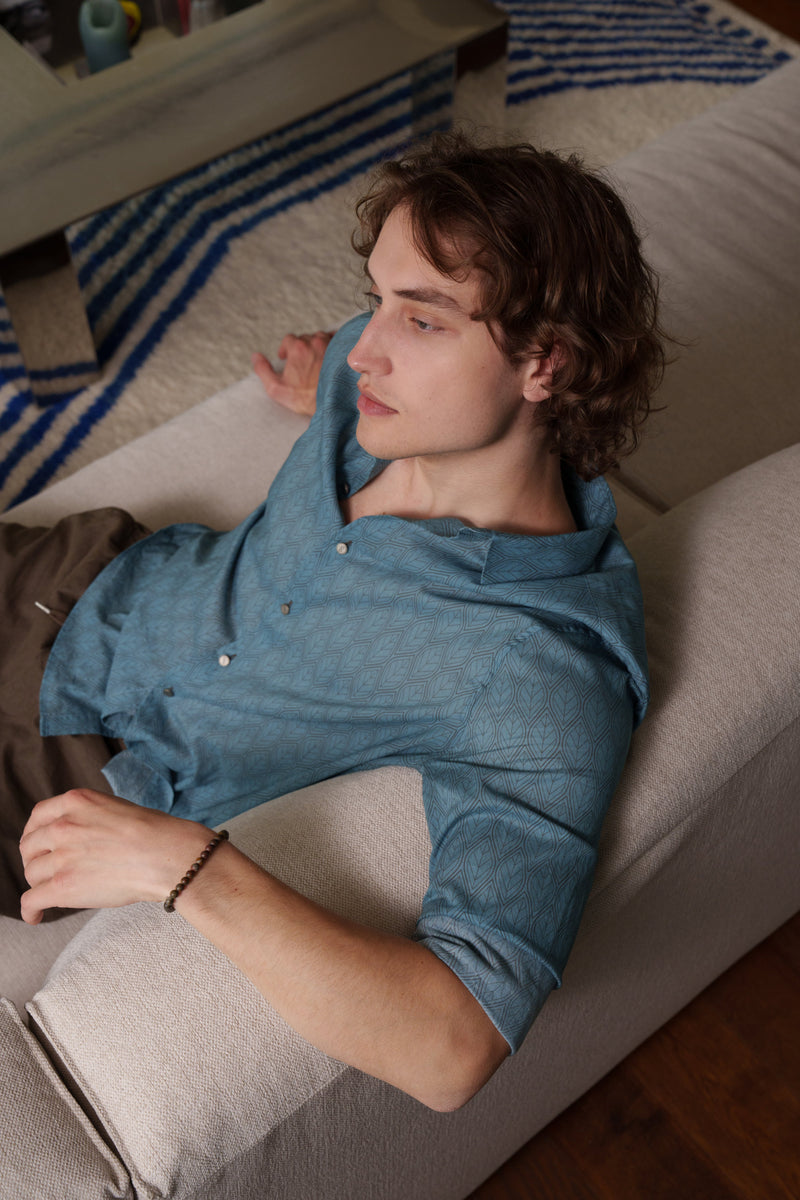 Shirt Voile - Legolas Light Blue