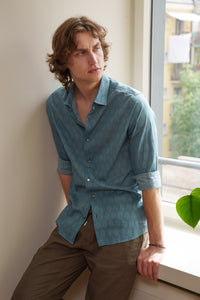 Shirt Voile - Legolas Light Blue