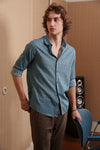 Shirt Voile - Legolas Light Blue
