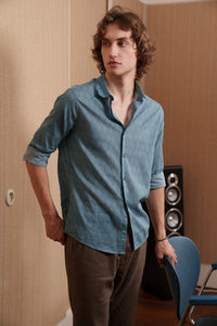 Shirt Voile - Legolas Light Blue